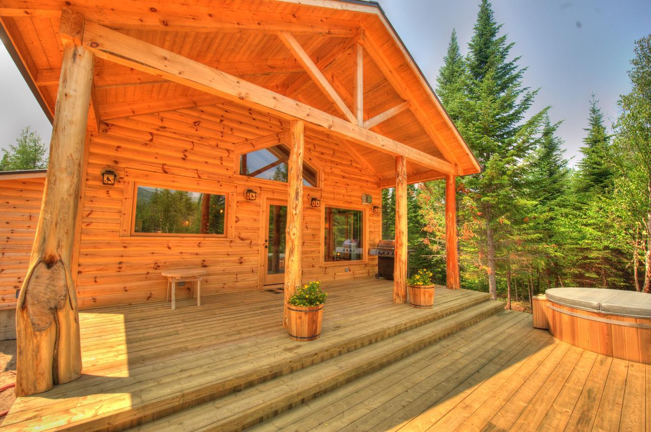 Le St Bernard - Les Chalets Spa Canada Ла-Мальбе Екстер'єр фото