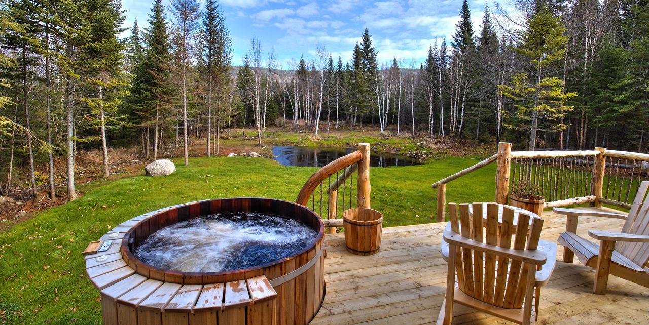 Le St Bernard - Les Chalets Spa Canada Ла-Мальбе Екстер'єр фото